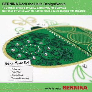 BERNINA COLLECTION DE BRODERIE THE HALLS # 21018 DW CD