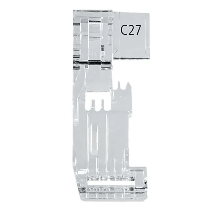 Pied de biche standard transparent C27