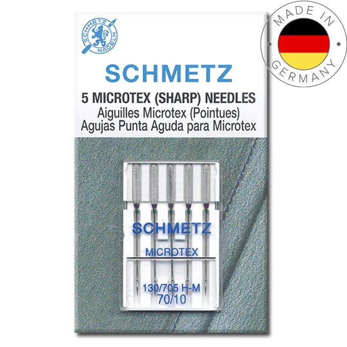 Aiguille microtex, soie (SB5) (70)