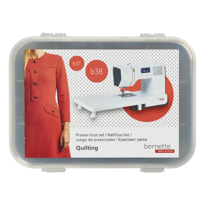 Kit de pieds pour quilt Bernette b37/b38