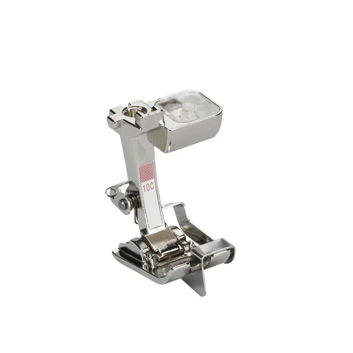 Pied 10C surpiqûre, bordures étroites
