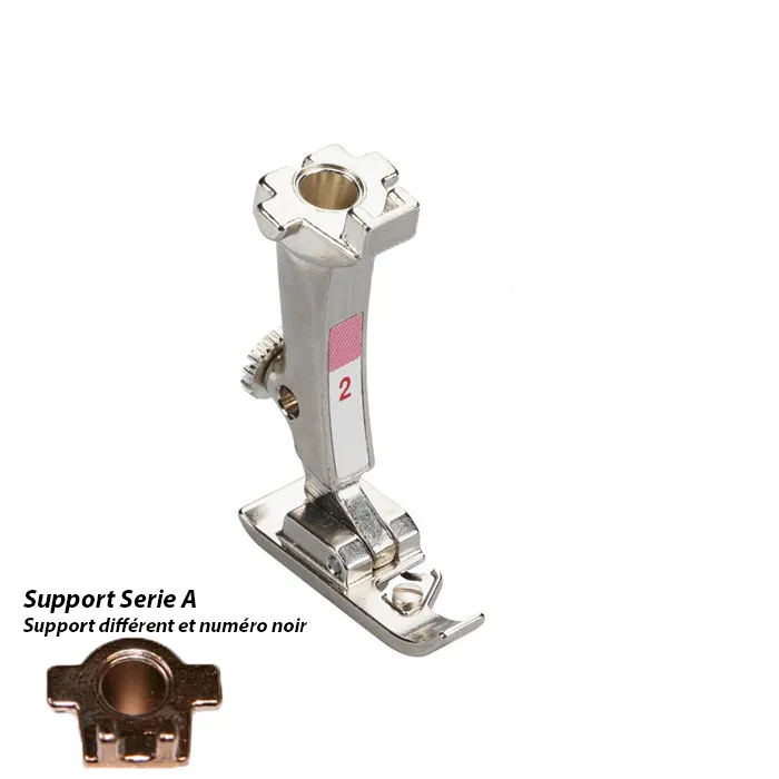 Pied overlock surjet, bordeur 02