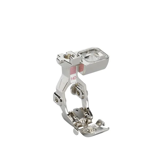 Pied fermeture glissière avec guide 14D